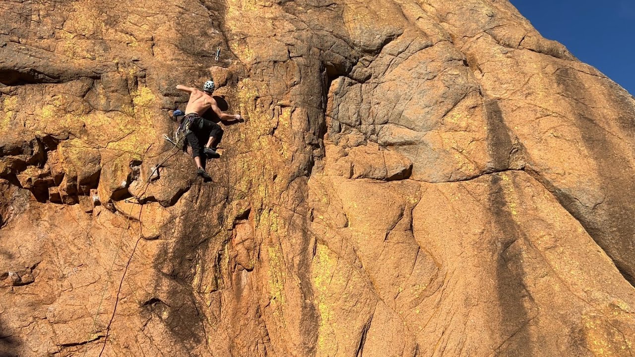 Lost My Religion 5.12a - Wichita Mountains, OK