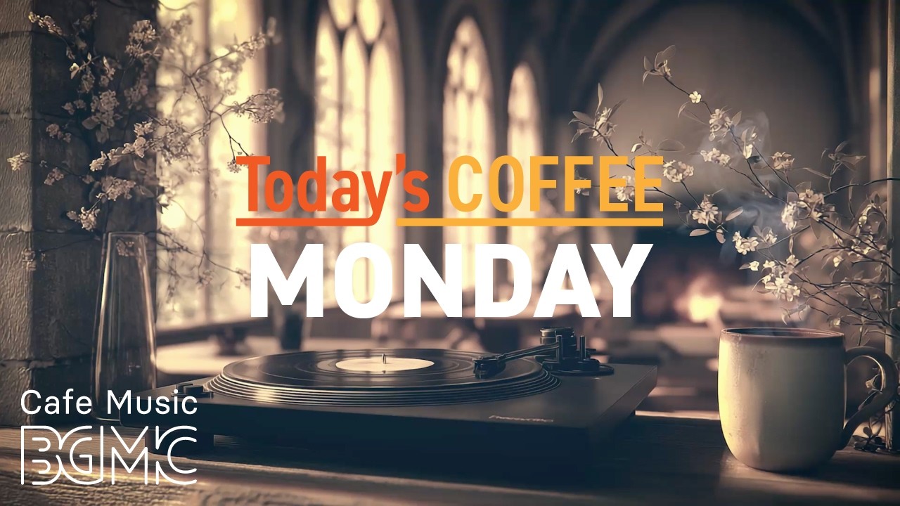 MONDAY COFFEE: Smooth Jazz & Bossa Nova at Cozy Gothic Caf&eacute; ☕ Relaxing Music for Work, Study & Focus