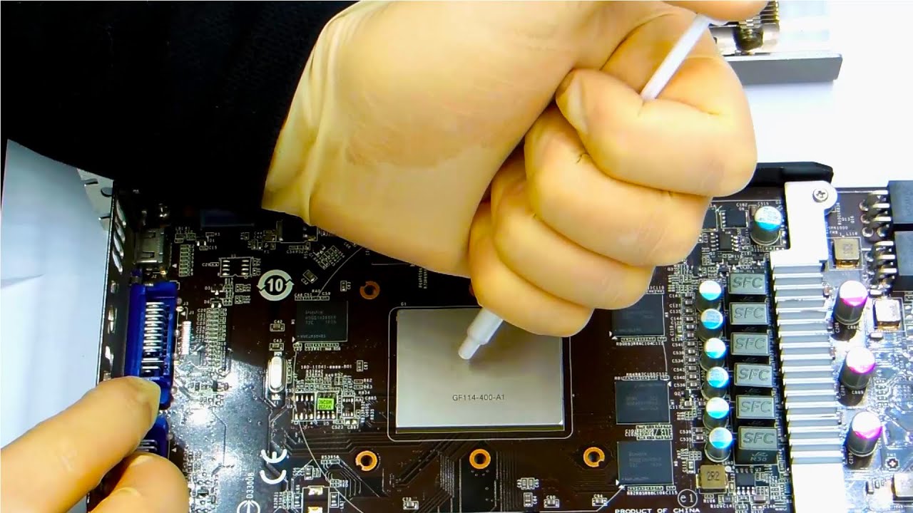 GPU Repair Nvidia Geforce gtx560 Ti - MSI twin frozr 2