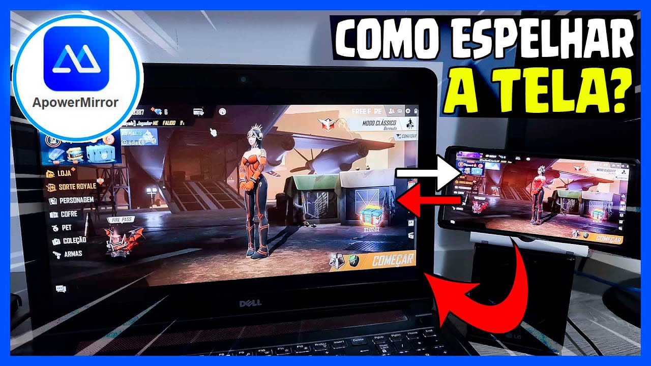 COMO ESPELHAR A TELA DO CELULAR NO PC DE GRAÇA