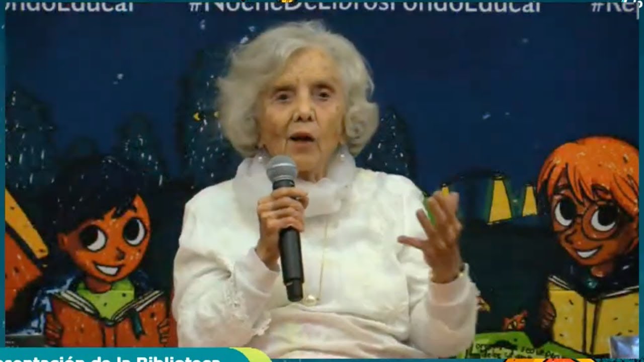 ELENA PONIATOWSKA presenta su biblioteca