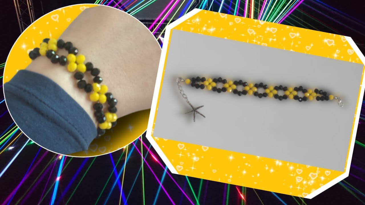اسوارة جميلة ومميزة من خرز الكريستال بطريقة سهلة جدا .#accessories#2021#handmade#braclet#