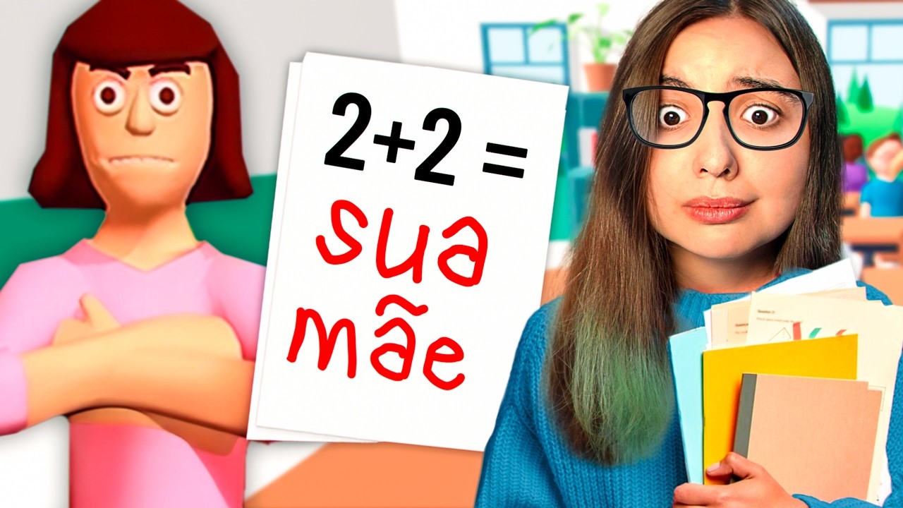 VIREI PROFESSORA E TENTEI ENSINAR ALUNOS BURROS...MAS TAMBÉM SOU BURRA