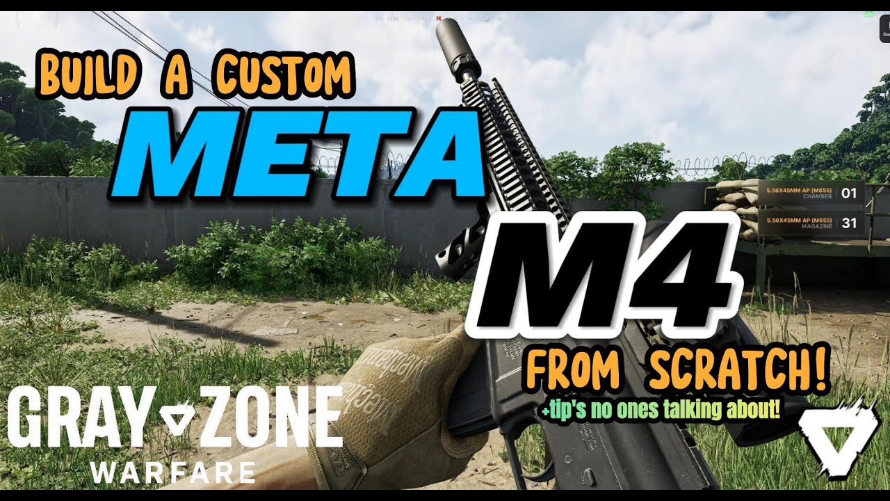 How to build a Meta M4 in Gray Zone Warfare plus Tips No Ones Talking About! #grayzonewarfare