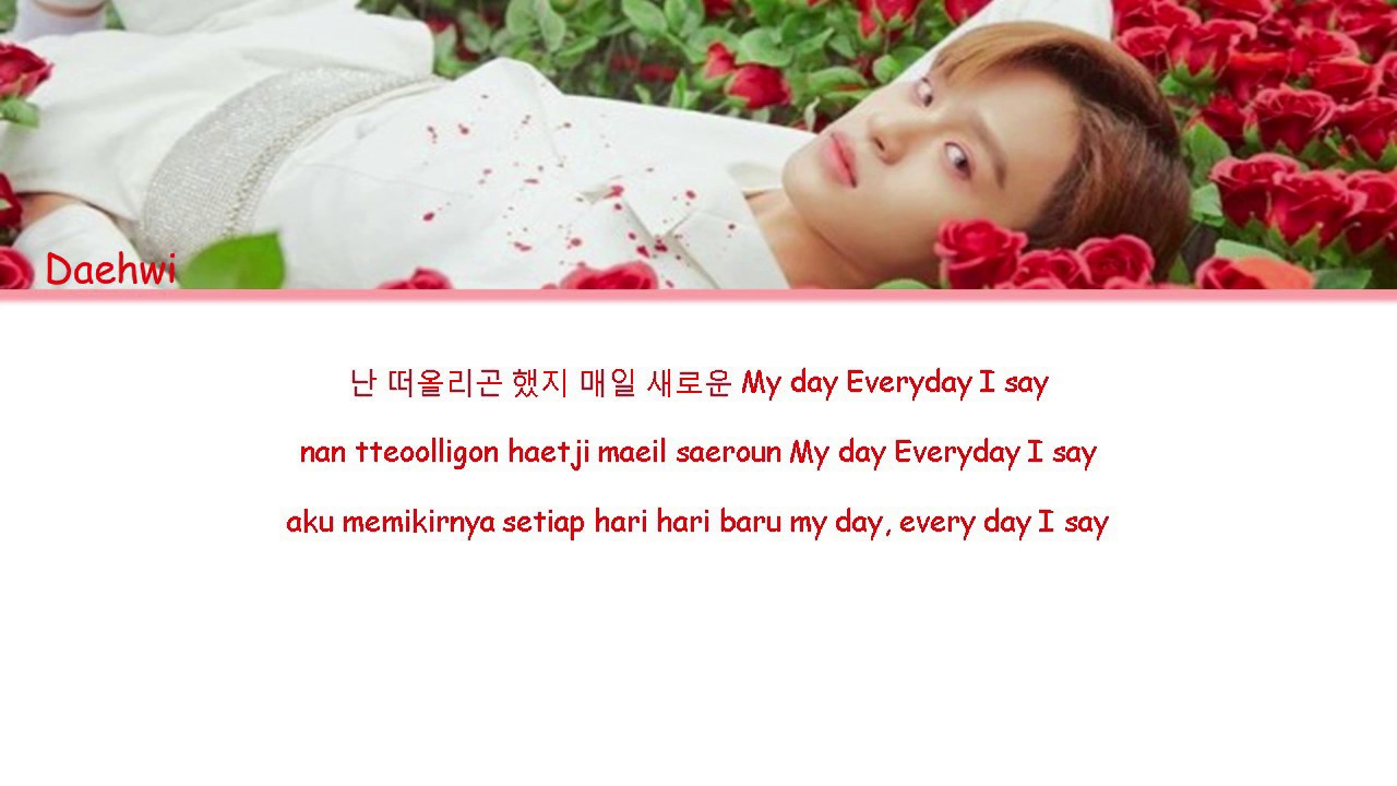 AB6IX (에이비식스) 이대휘 (LEE DAE HWI) &ndash; 'ROSE, SCENT, KISS' [Han/Rom/Ina] K-Pop Color Coded Lyrics