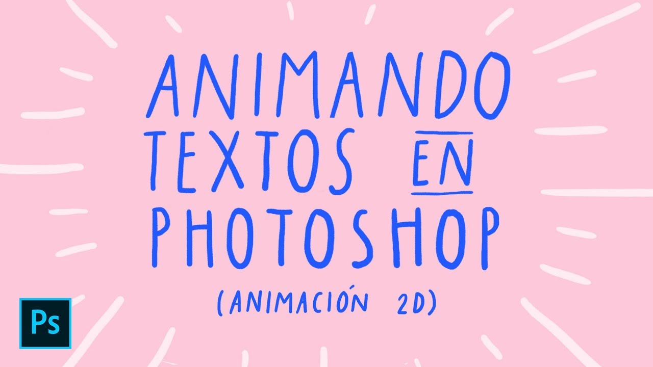 ¿Cómo animar textos en Photoshop? (Jittery Effect)