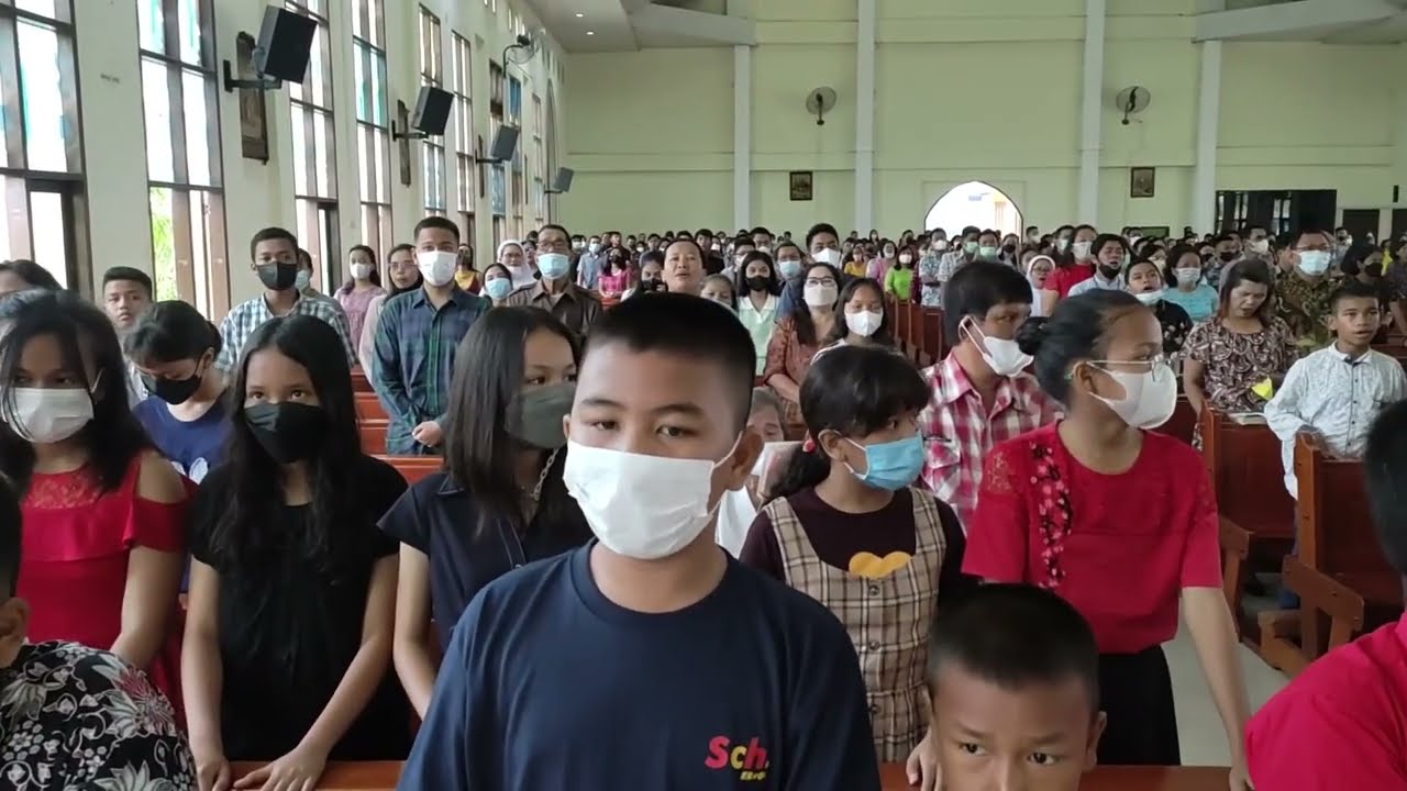 Misa Perdana RD. HENDRA RAFAEL di Gereja Paroki Lubuk Pakam