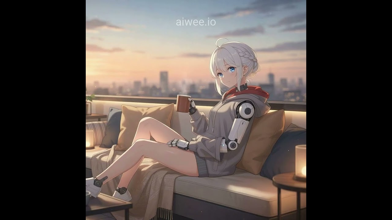 rooftop sunrise lofi ☼ new day vibes [1 HOUR] | morning sky beats ✦ Rooftop Sunrise vibes #calm