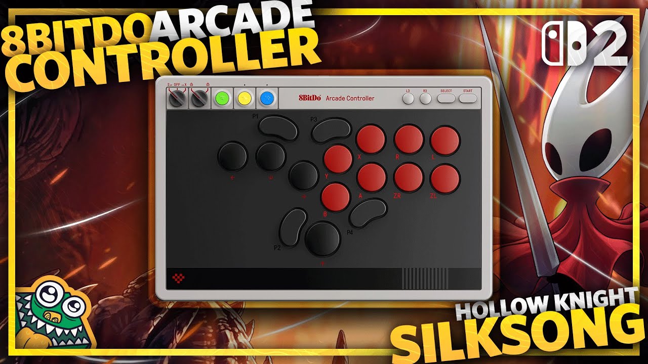 Silksong x 8BitDo Arcade Controller - Switch 2 - TEST RUN 🎮🏃‍♂️ LIVE 🔴