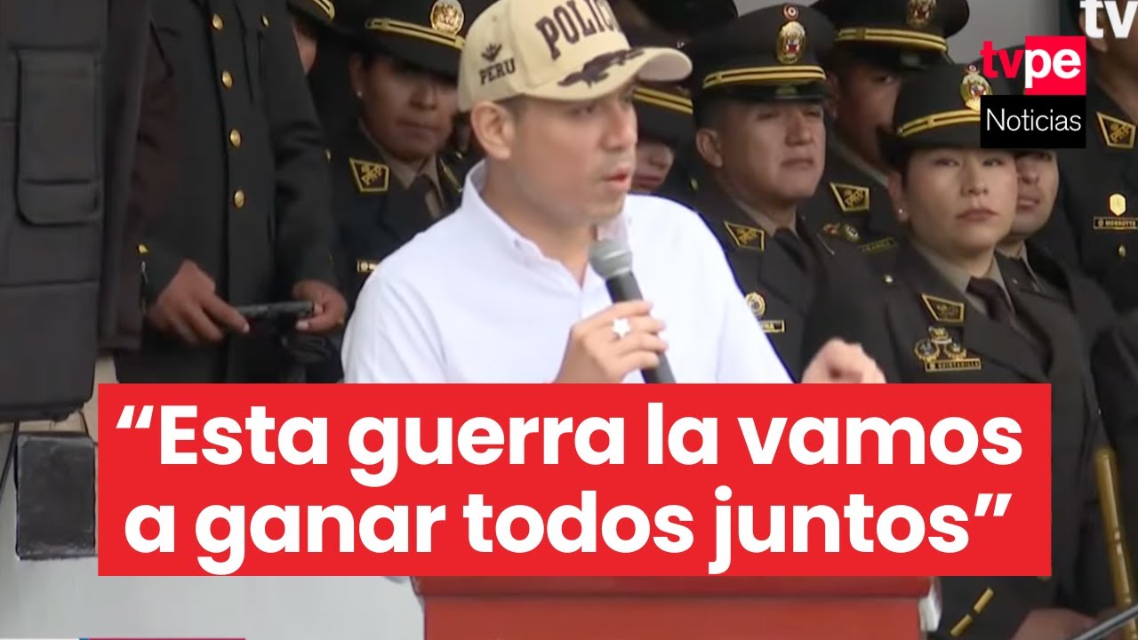 Presidente José Jerí participa en ceremonia por el 81.° aniversario de la Región Policial Lima