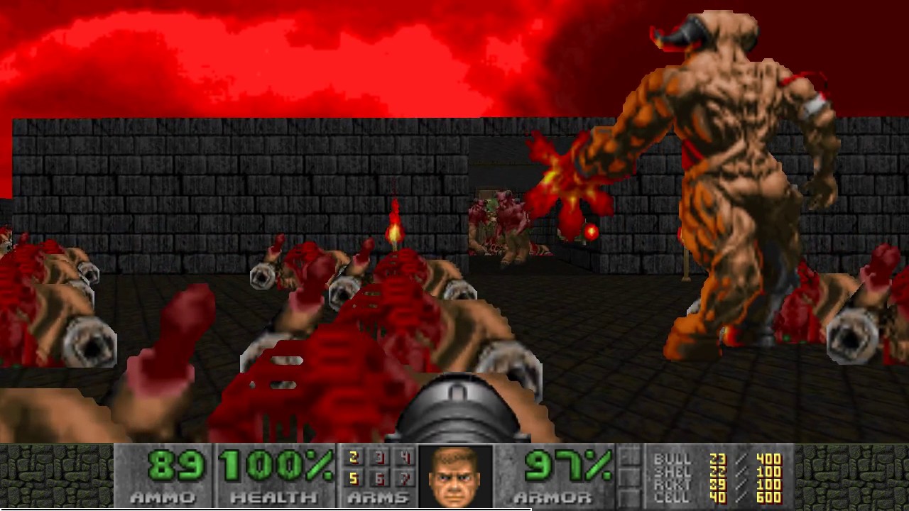 Doom 2: Chillax MAP26 UV-Max [TAS] in 14:19