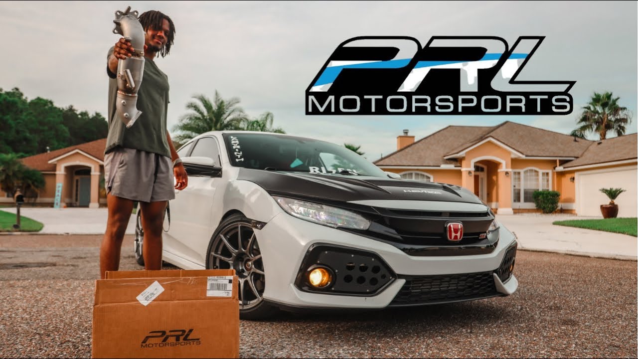 10th Gen Civic Si gets PRL CATTED DOWNPIPE!