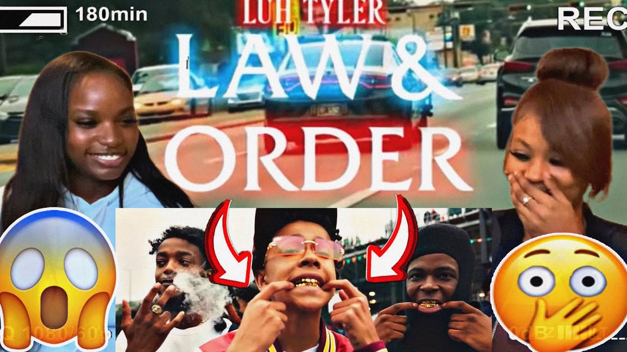 HE WENT CRAZY!!🔥Luh Tyler - “Law & Order” (music video) | REACTION!!