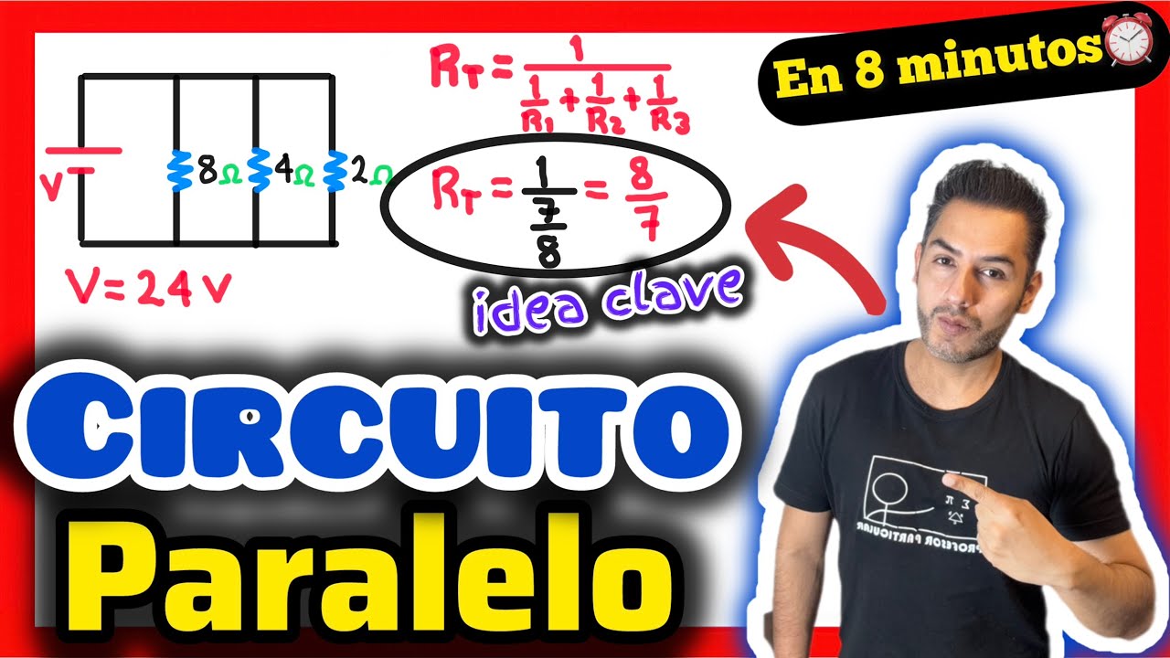✅​CIRCUITO en PARALELO Ejercicio [𝙇𝙖 𝙂𝙪í𝙖 𝘿𝙚𝙛𝙞𝙣𝙞𝙩𝙞𝙫𝙖 😎​🫵​💯​] Física- Electrodinámica