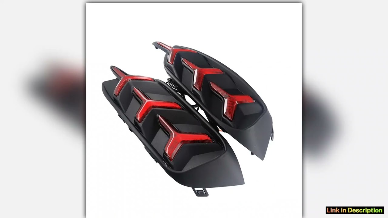 1 Pair Rear light For Honda Civic 2016 2017 2018 LED DRL Rear Bumper tail light Brake Lights turn