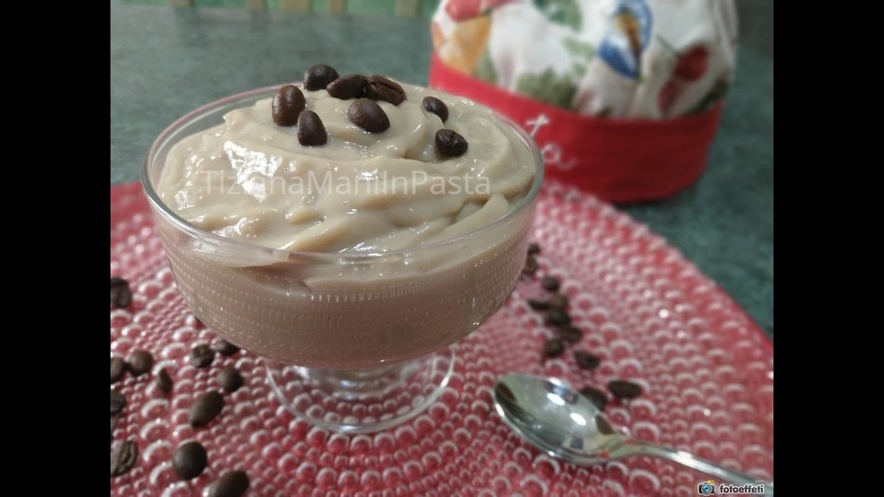 CREMA PASTICCERA AL CAFFE' - RICETTA FACILE E LEGGERA CON AMIDO DI MAIS
