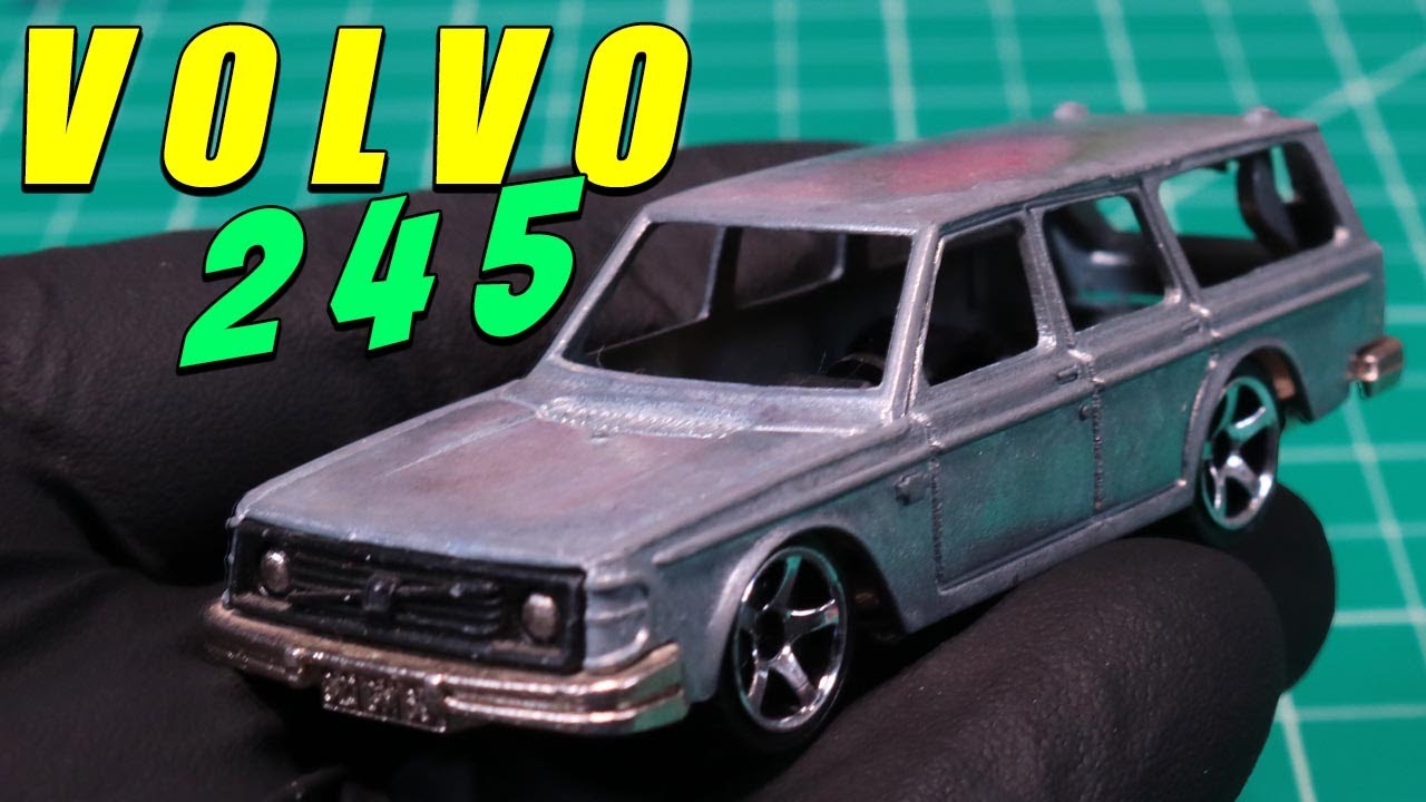 Покраска литых автомобилей - VOLVO 245 DL - MAJORETTE No220