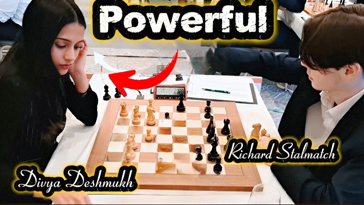 Divya Deshmukh vs Richard Stalmatch | Parague Challengers 2025 | Round 2