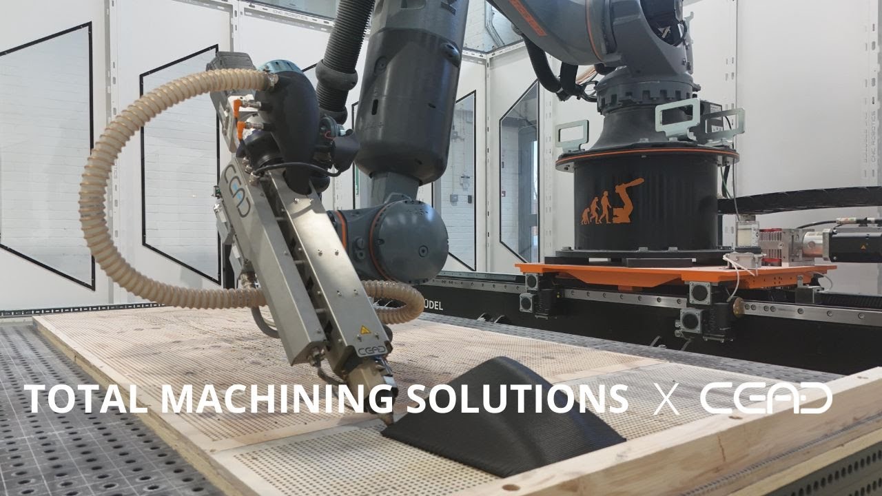 3D Printed trimming fixture and autoclave mold - Total Machining Solutions X CEAD - LFAM