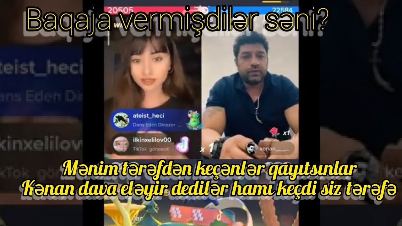 Nia Kurbanova & Kənan MM / 6 volt 13 iyun 2022 saat 22:41 / Kenan dalasir deye hami sizin terefdedi