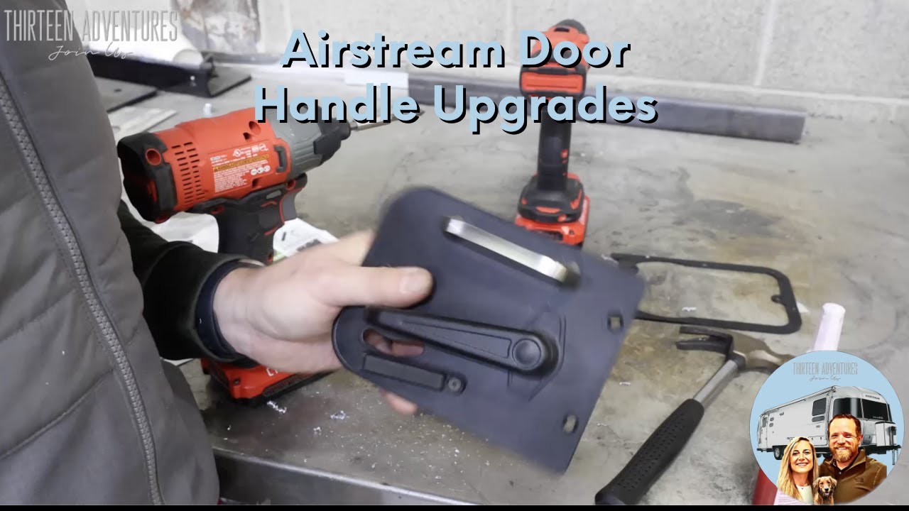 Airstream Door Upgrade DIY: Installing Our Favorite Lock & Handle Enhancements! | Feat. NOLOX Kit