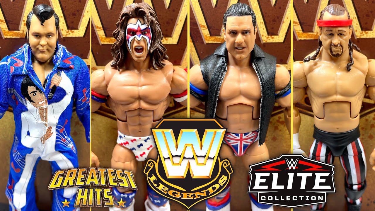WWE ELITE GREATEST HITS LEGENDS SERIES 1 FIGURE REVIEW!