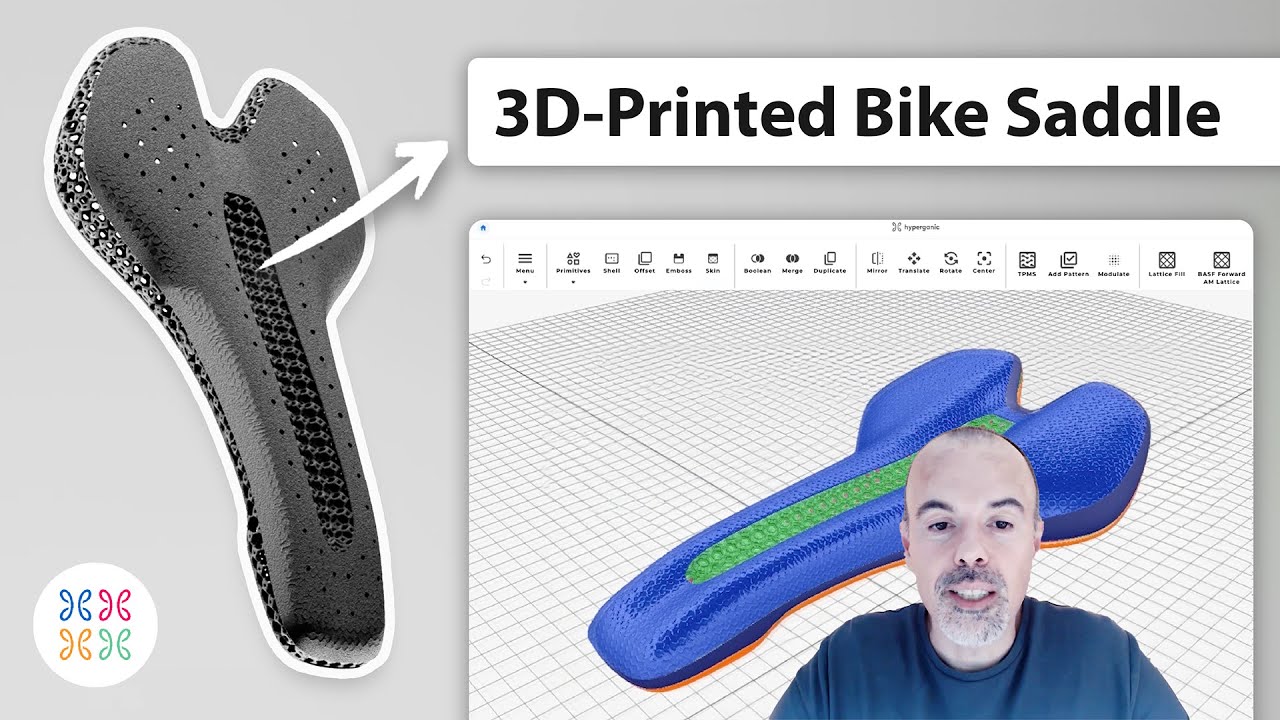 You won't see another one of these #3Dprinted Bicycle Saddles