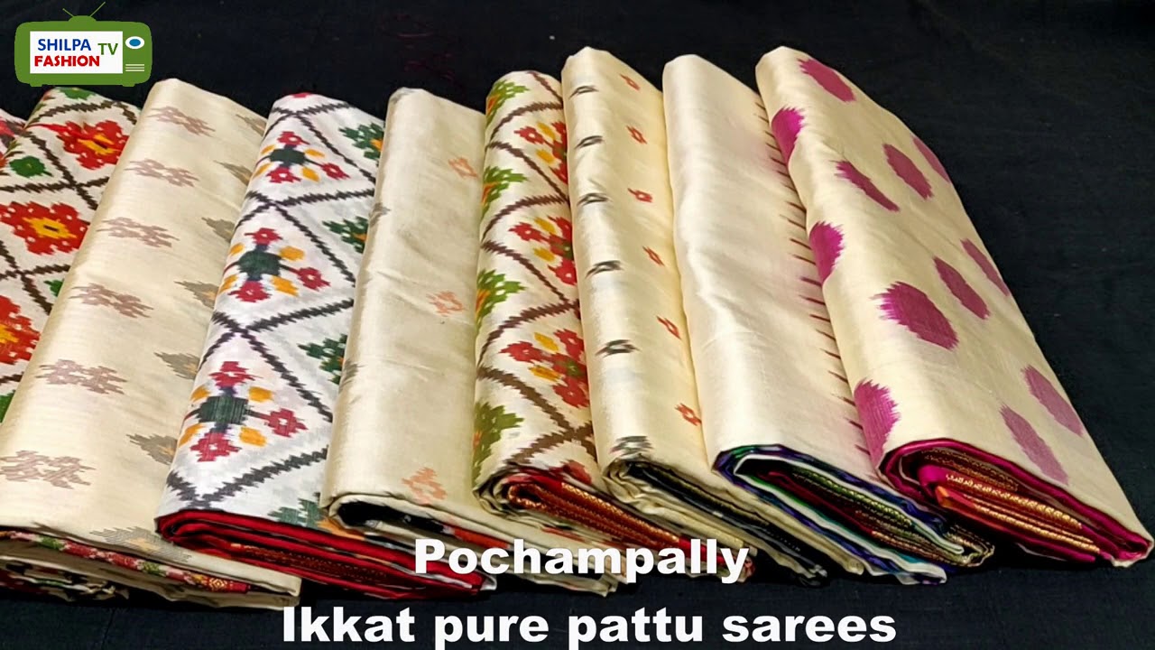 POCHAMPALLY SAREES LATEST AASHADAM OFFERS IKKAT SILK SAREES|POCHAMPALLY IKKAT SAREES ONLINE SHOPPING