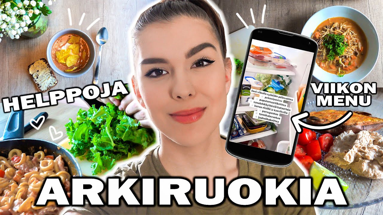 SAFKAA: Lapsiperheen viikon ruoat 😋