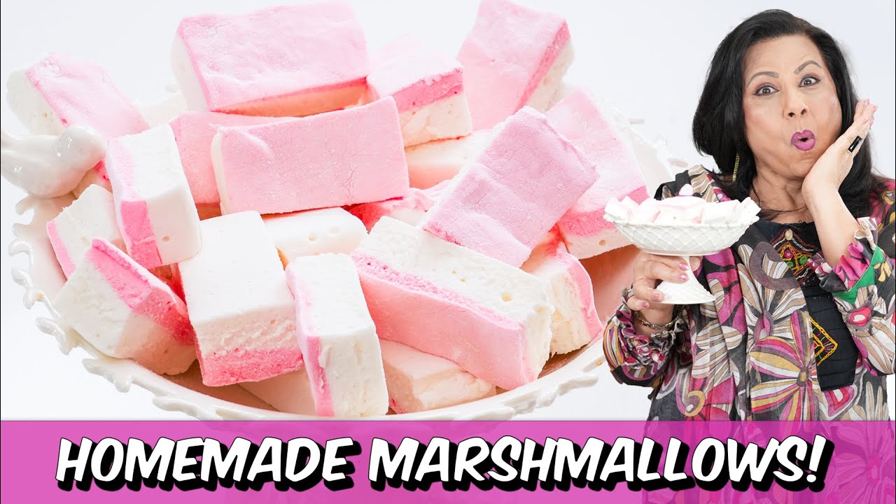 I Will Never Buy These Again! Perfect & Easy Homemade Marshmallow Recipe in Urdu Hindi - RKK