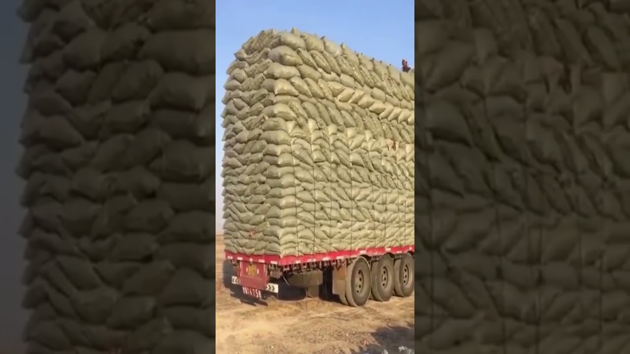 overloaded truck new short video