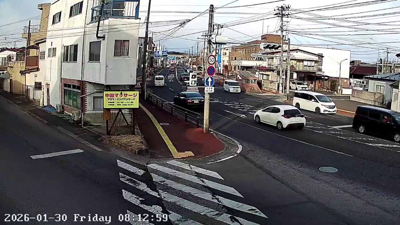 福島県白河市字道場小路ライブカメラ Fukushima Shirakawa Live Camera.world.cam