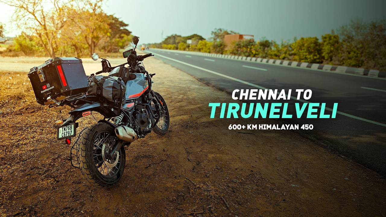 600+ KM Solo Ride | Himalayan 450 | Chennai to Tirunelveli