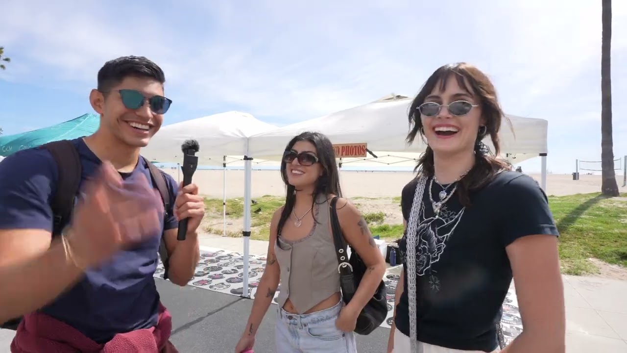 Interviewing in Venice Beach!