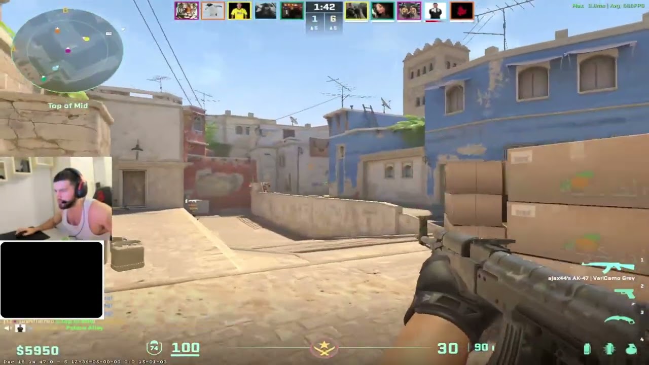 JUANFLATROO MIRAGE FACEIT! KJO NDESHJE ËSHTË NJË SHOU, LUAN SHUMË MIRË! MOS E HUMBISNI! CS2