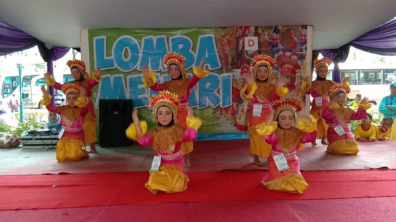 Tari cindai TK Alhuda Bekasi festival anak taqwa