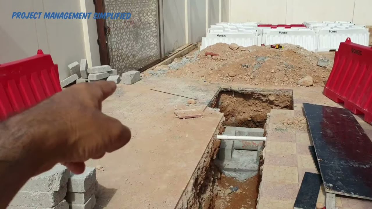 ربط المنزل بشبكة الصرف الصحي الجديدة