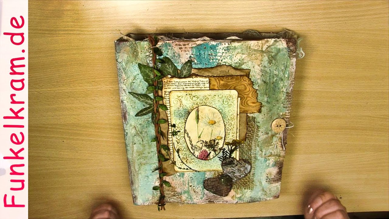JunkJournal Ideenquelle In Zusammenarbeit mit Inspiration Scrappy