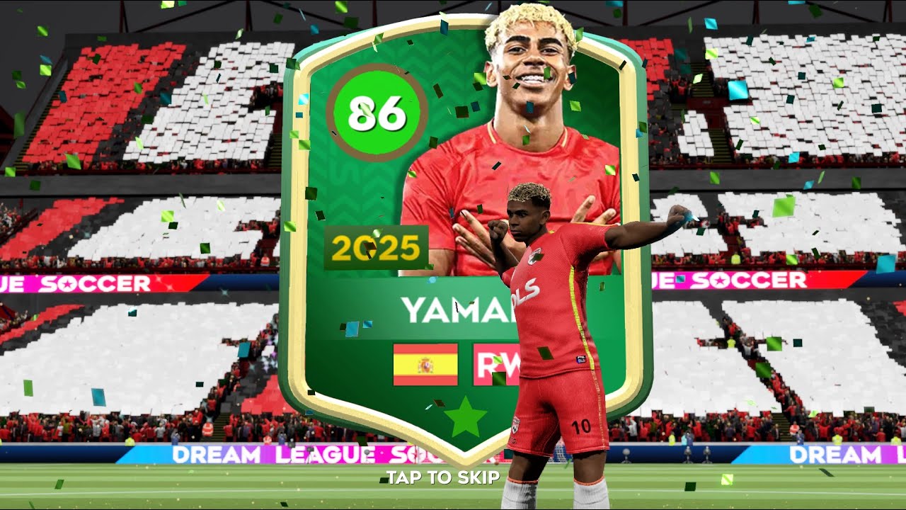 Maxing out Team of the year Lamine Yamal 