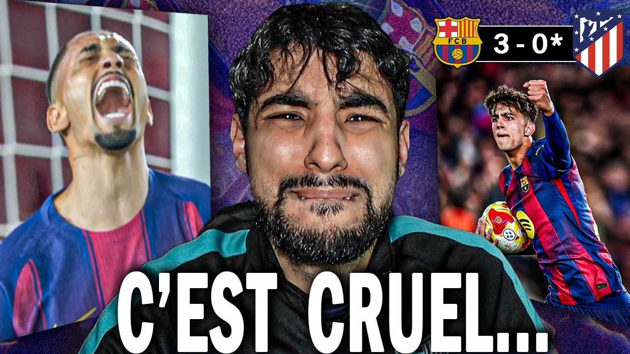 TELLEMENT CRUEL... | Barça 3 vs 0 Atletico (Coupe du Roi)