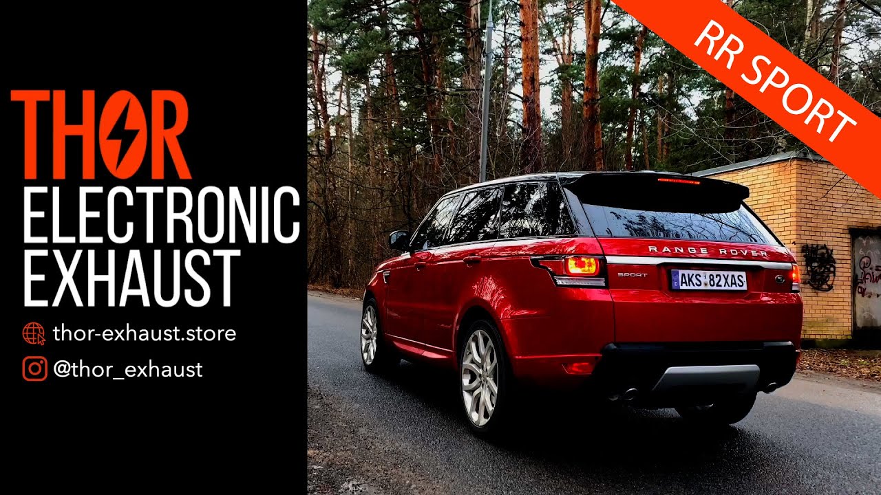 Range Rover Sport Thor Active Exhaust System