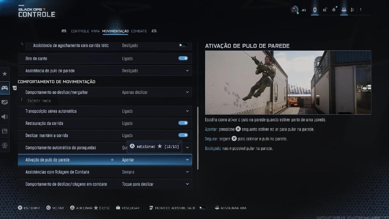 Call do junin com a config nao arrumada
