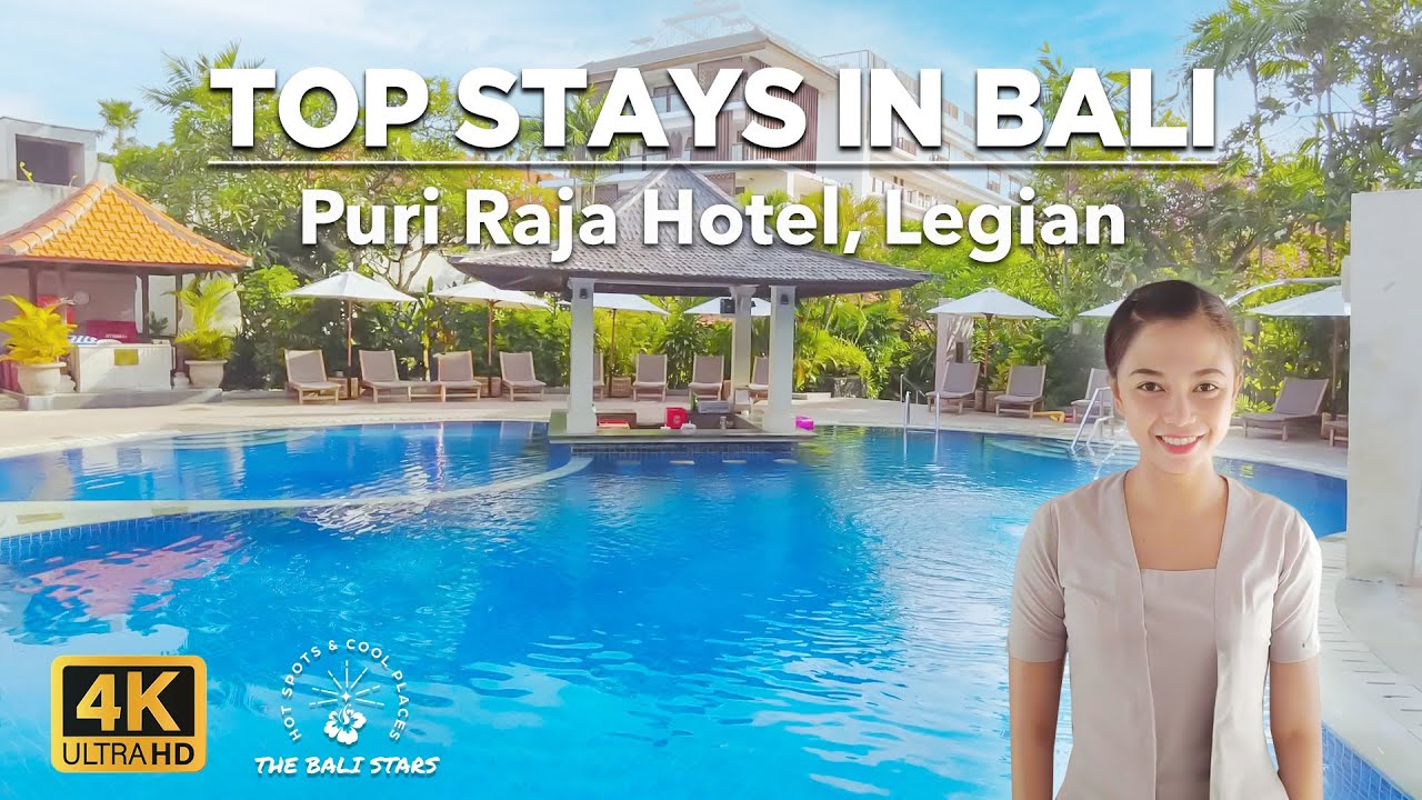 The gorgeous hotel room at Bali's hotel  Puri Raja Hotel, Legian