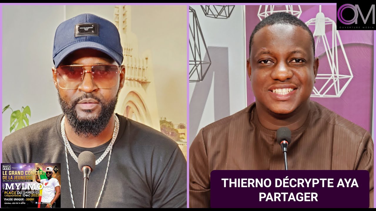 OM TV : #EXCLUSIVITE / Thierno reçoit l'artiste mylmo sur son plateau thierno Décrypte