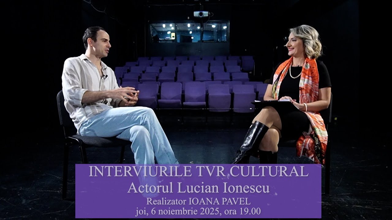 ACTORUL LUCIAN IONESCU, INVITATUL IOANEI PAVEL LA 