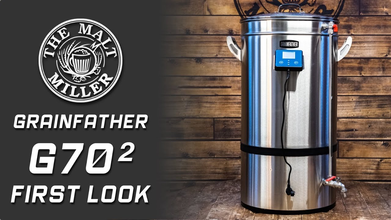 GRAINFATHER G70&sup2; FIRST LOOK | HOME BREW 60 LITRES OF BEER | THE MALT MILLER