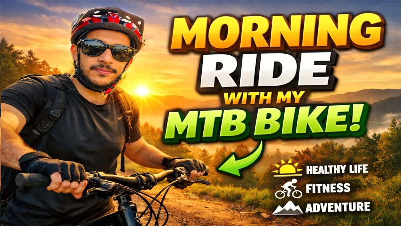 Morning Ride with My MTB Bike | Healthy Lifestyle Cycling Vlog