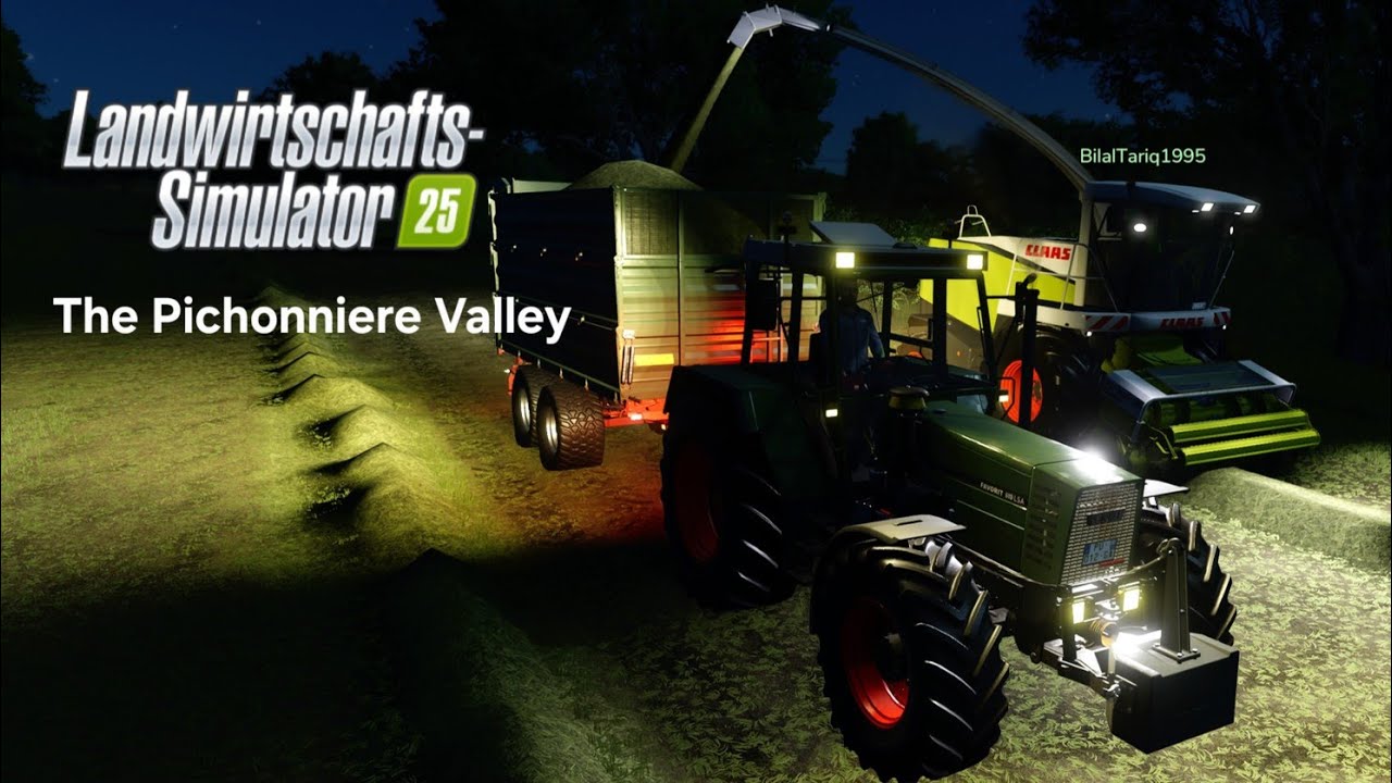LS25 The Pichonniere Valley Multiplayer #2| Weiter Gras Silage machen