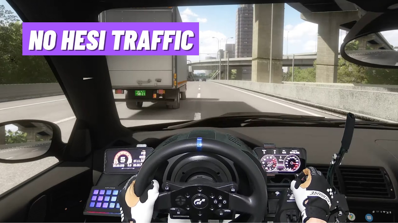 No Hesi Traffic – This BMW E34 M5 Is Crazy 