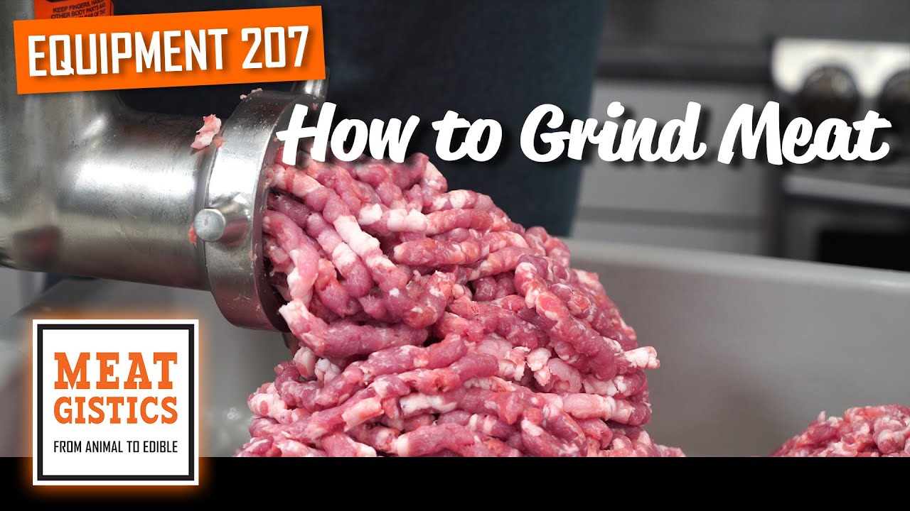 How to Grind Meat - Tips & Tricks - Meat Processing Equipment 207